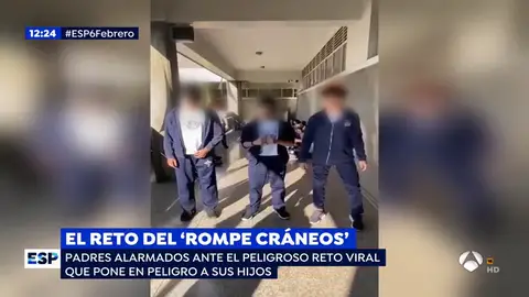 El 'rompe cráneos', el peligroso reto viral entre adolescentes que pone en alarma a los padres El 'rompe cráneos', el peligroso reto viral entre adolescentes que pone en alarma a los padres