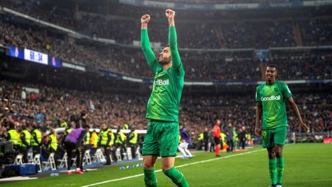 Mikel Merino, centrocampista de la Real Sociedad. 