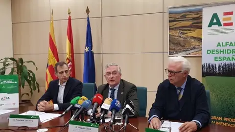 El consejero Joaquín Olona presenta la Jornada de la Alfalfa Joaquín Olona