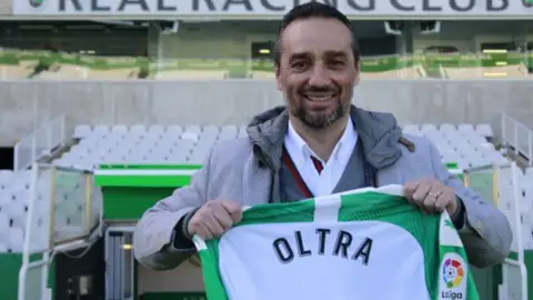 El entrenador José Luis Oltra. El entrenador José Luis Oltra.
