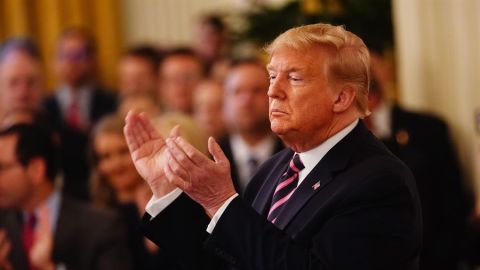 El presidente de Estados Unidos, Donald Trump. 