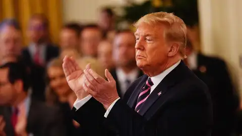 El presidente de Estados Unidos, Donald Trump. El presidente de Estados Unidos, Donald Trump.