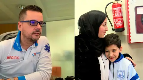 Médico del Summa 112 que atendió a Mohamed Médico del Summa 112 que atendió a Mohamed