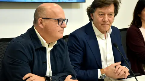 Manuel Baltar e José Ramón Lete na presentación das competicións nacionais de Remo en Castrelo de Miño Manuel Baltar e José Ramón Lete na presentación das competicións nacionais de Remo en Castrelo de Miño
