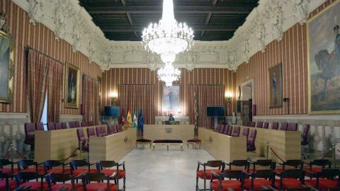 Sala de plenos Ayuntamiento Sevilla