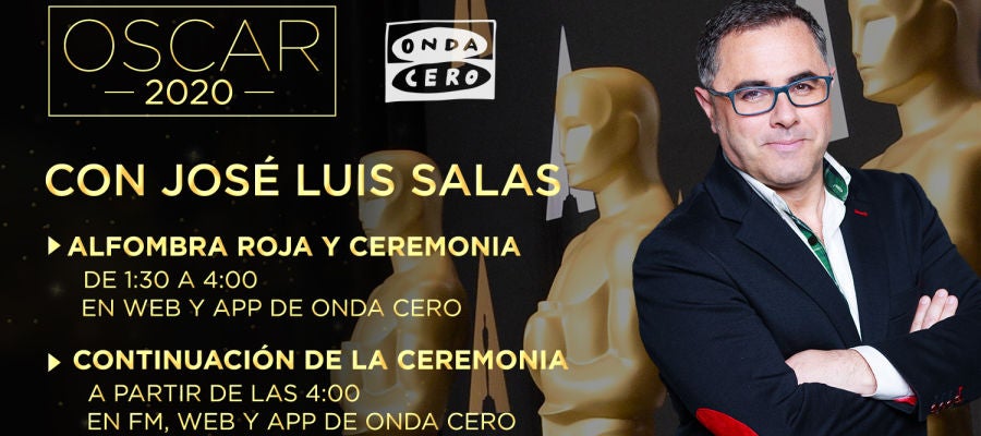 Oscar 2020, con José Luis Salas Oscar 2020, con José Luis Salas