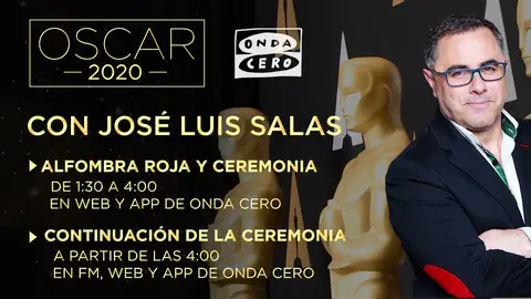 Oscar 2020, con José Luis Salas Oscar 2020, con José Luis Salas