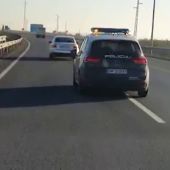 Espectacular persecución policial que acabó con dos policías heridos en Huelva