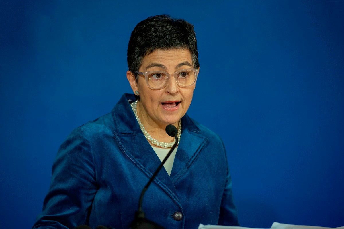 El juez investiga a la exministra Arancha González Laya por la llegada de Gali a España El juez investiga a la exministra Arancha González Laya por la llegada de Gali a España