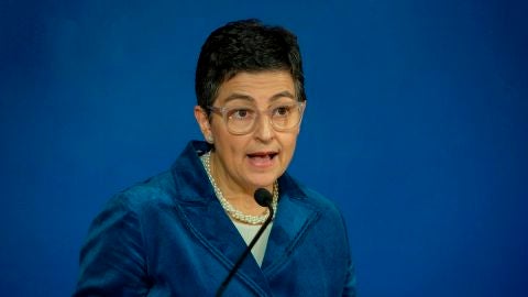 La ministra de Asuntos Exteriores, Arancha Gonz&aacute;lez Laya