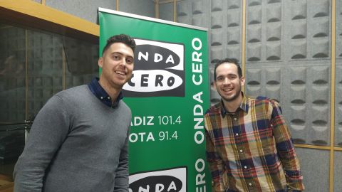 'Anto&ntilde;ito' Dominguez y Juanmi Mac&iacute;as, de la chirigota de Puerto Real