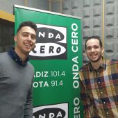 'Antoñito' Dominguez y Juanmi Macías, de la chirigota de Puerto Real