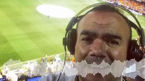 Así resolvió Jordi Gosalves su incontinencia urinaria durante una retransimisión en directo Así resolvió Jordi Gosalves su incontinencia urinaria durante una retransimisión en directo