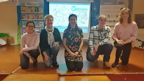 Las mujeres del Oceanográfico de Gijón muestran su trabajo en los colegios #11Febrero Día de la Mujer y la Niña en la Ciencia