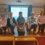 Las mujeres del Oceanográfico de Gijón muestran su trabajo en los colegios