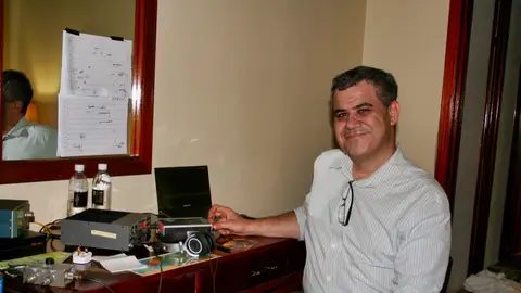 Fernando Arroyo, radioaficionado español que vive y trabaja en República Democrática del Congo Fernando Arroyo, radioaficionado español que vive y trabaja en República Democrática del Congo