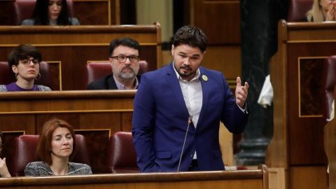 Gabriel Rufi&aacute;n en el Congreso de los Diputados
