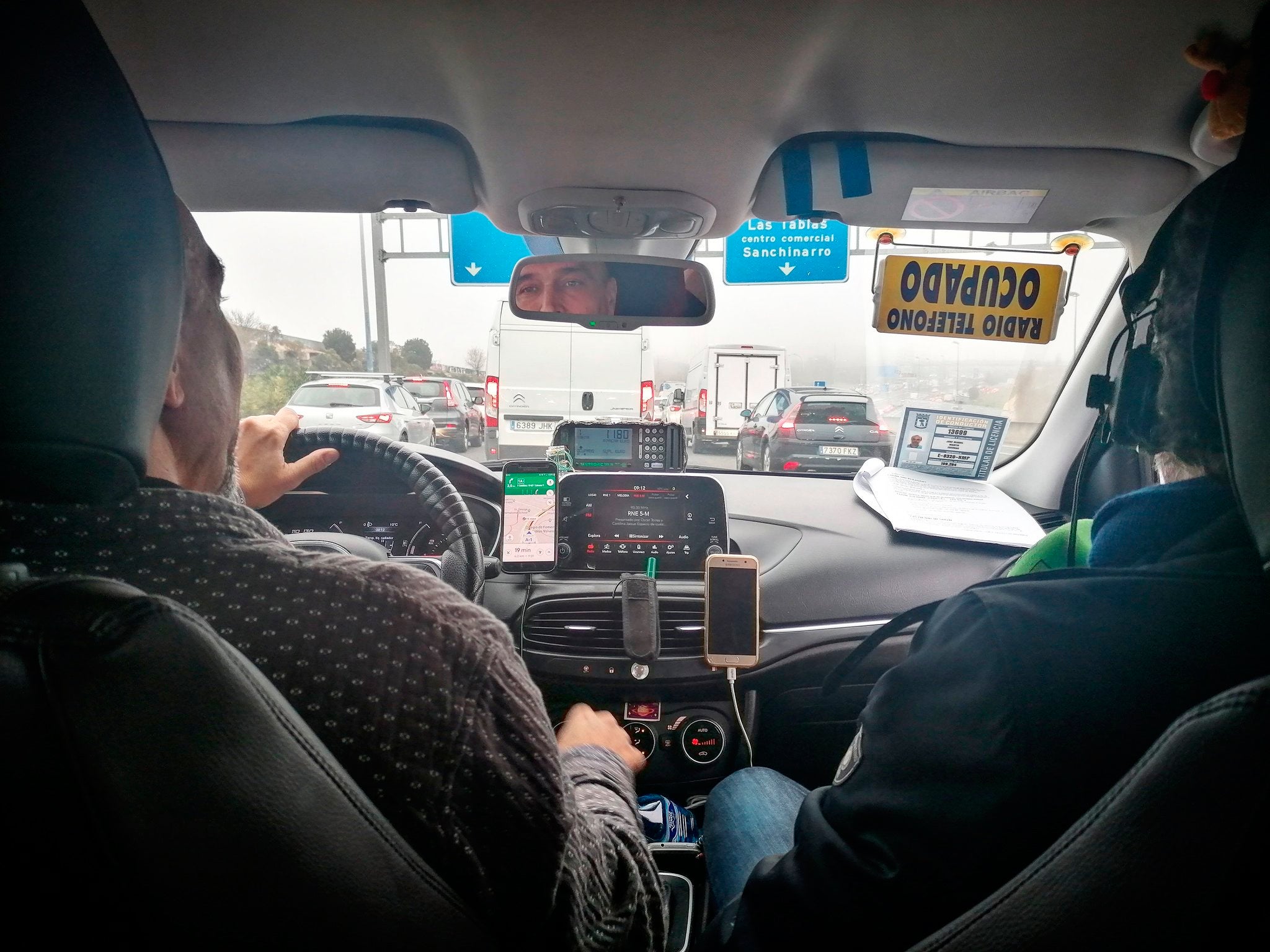 José Miguel, taxista de Madrid: "Me gusta la compañía que me hace la radio" José Miguel, taxista de Madrid: "Me gusta la compañía que me hace la radio"