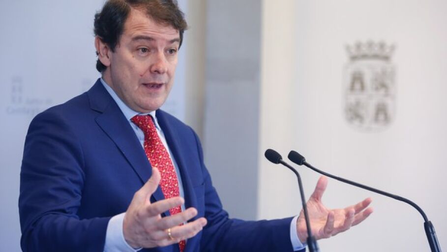 Alfonso Fern&aacute;ndez Ma&ntilde;ueco, presidente de la Junta de Castilla y Le&oacute;n