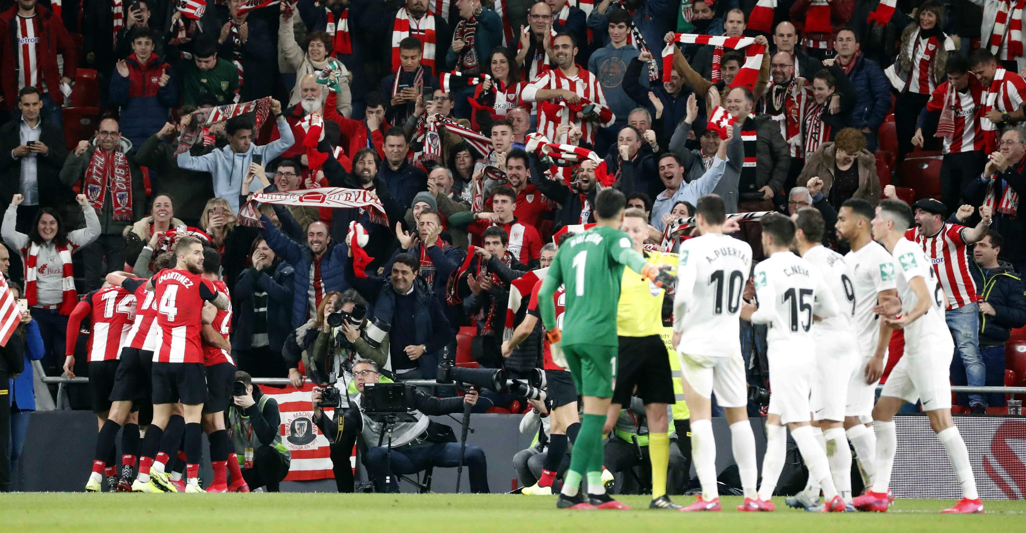 Gol del Athletic 1-0 Granada de la ida de semifinales de Copa del Rey Gol del Athletic 1-0 Granada de la ida de semifinales de Copa del Rey