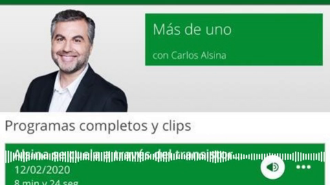 Para José Ramón, la radio es Carlos Alsina Para José Ramón, la radio es Carlos Alsina