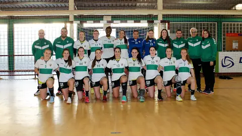 Plantilla del Club Balonmano Elche, en la temporada 2019/20. BALONMANO