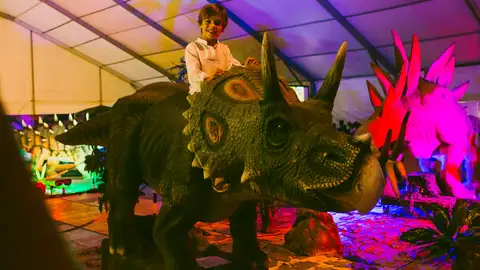 Llegan los dinosaurios a Ourense Llegan los dinosaurios a Ourense