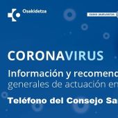 Consejos de Osakidetza ante el Coronavirus