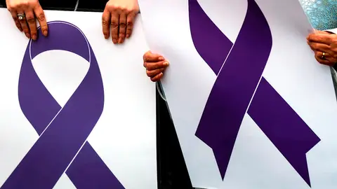 Concentración contra la violencia machista Concentración contra la violencia machista