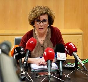 La directora general de Salud Pública, Carmen Pacheco, informa sobre el primer positivo en coronavirus en Castilla y León La directora general de Salud Pública, Carmen Pacheco, informa sobre el primer positivo en coronavirus en Castilla y León