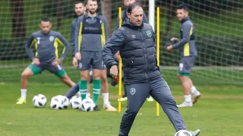 Iván Díaz, preparador físico del Ludogorets. Iván Díaz, preparador físico del Ludogorets.