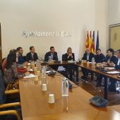 Reunión de los alcaldes del Vinalopó en Elche.