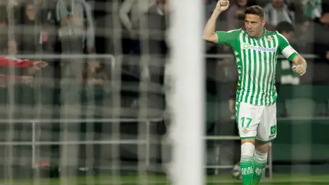 Joaquín Sánchez, jugador del Betis. Capitán bético
