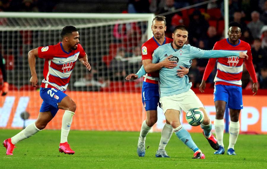 Reparto de puntos provechoso entre Granada y Celta en Los Cármenes Reparto de puntos provechoso entre Granada y Celta en Los Cármenes