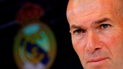 Zidane, en rueda de prensa