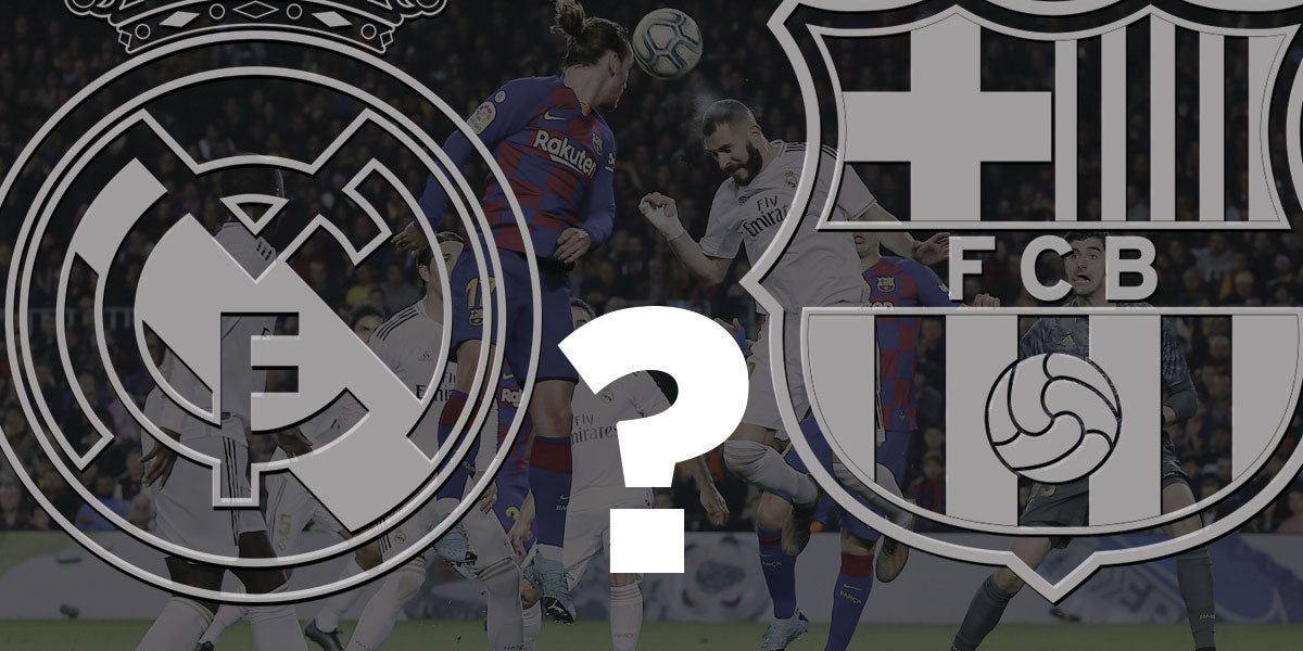 TRIVIAL: ¿Cuánto sabes del Clásico entre Real Madrid y Barcelona? TRIVIAL: ¿Cuánto sabes del Clásico entre Real Madrid y Barcelona?