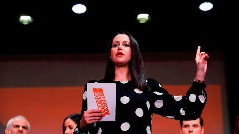 In&eacute;s Arrimadas, portavoz de Ciudadanos en el Congreso