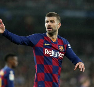 Gerard Piqué, con el Barça Gerard Piqué, con el Barça