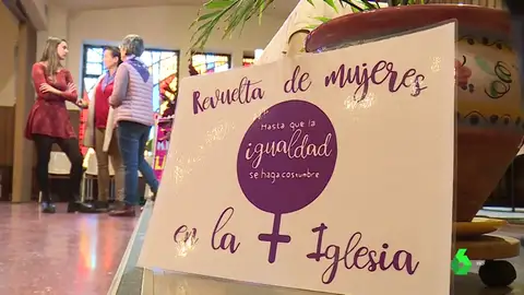 Imagen de la Asociación 'Revuelta de mujeres en la Iglesia'. Imagen de la Asociación 'Revuelta de mujeres en la Iglesia'.