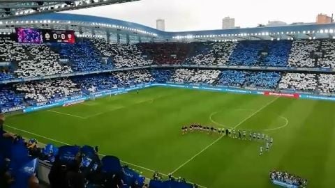 Ambientazo en el derbi gallego de segunda Divisi&oacute;n. 