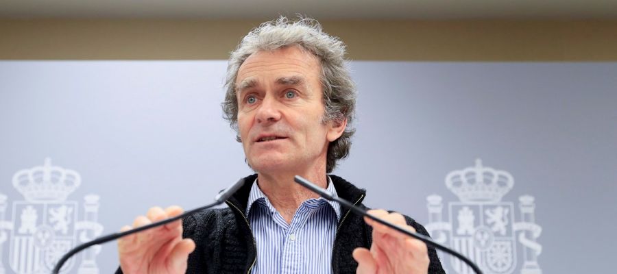 El director del Centro de Coordinación de Alertas y Emergencias Sanitarias del Ministerio de Sanidad, Fernando Simón El director del Centro de Coordinación de Alertas y Emergencias Sanitarias del Ministerio de Sanidad, Fernando Simón