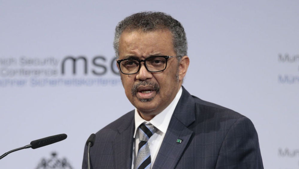 El director de la OMS, Tedros Adhanom Ghebreyesus