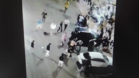 La pelea tuvo lugar ayer por la noche en la zona del Torre&oacute;n