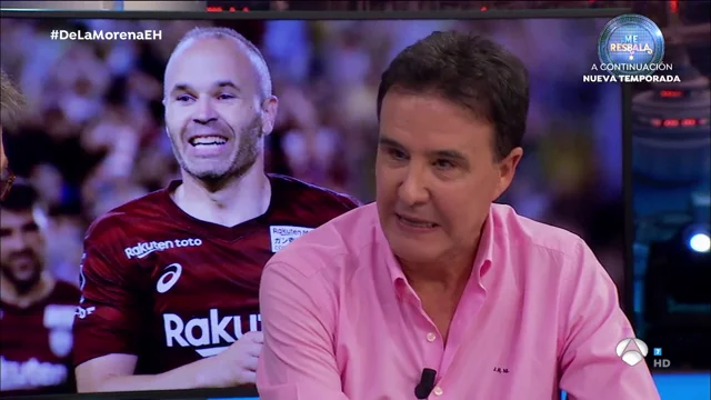 Cuando De la Morena soñó que Iniesta daría un Mundial a España Cuando De la Morena soñó que Iniesta daría un Mundial a España