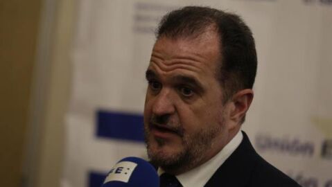 El candidato a lehendakari de la coalici&oacute;n PP-Cs, Carlos Iturgaiz.