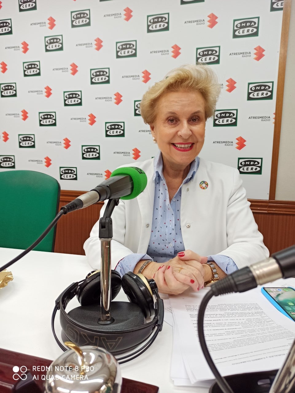 Entrevista en Onda Cero a Carmen Quintanilla con motivo del 40 aniversario de AFAMMER Entrevista en Onda Cero a Carmen Quintanilla con motivo del 40 aniversario de AFAMMER