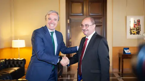 El presidente Lambán y el alcalde Azcón se reunirán mañana El presidente Lambán y el alcalde Azcón se reunirán mañana