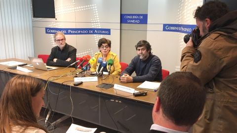 Rueda de prensa de la Consejer&iacute;a de Salud