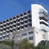 Fachada del hospital en A Coruña