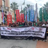 Huelga Educación Huelva 